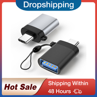 Adapter USB na typ C Micro USB męski na typ c USB 3.0 żeński na iphone'a dla macbooka ładowarka do telefonu Conventor złącze USBC OTG 6